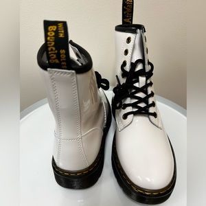 Dr. Martens white Combat Women Boots